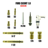 Kit Giclagem Gicle Carburador Escort Hobby Cht 1 0 Gas 93 96