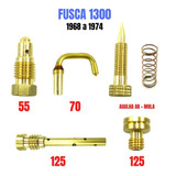 Kit Giclagem Gicles Carburador Fusca 1300 Solex 30pic Gas