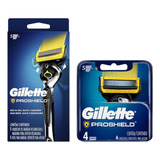 Kit Gillette Fusion Proshield 5 4 Cargas Aparelho Refil