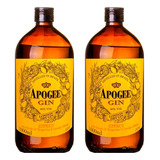 Kit Gin Apogee Citrus London Dry 1000ml 2 Unidades
