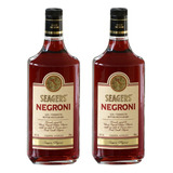 Kit Gin Seagers Negroni Vermouth 980ml 2 Unidades