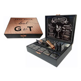 Kit Gin Tonic Com 10 Especiarias Dosador Rose Colher