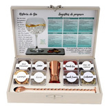 Kit Gin Tonica 08 Especiarias Dosador Bailarina Rose Premium