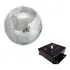Kit Globo De Luz Espelhado Com Motor Giratório Para Festas