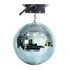 Kit Globo Espelhado 30cm   Motor Bivolt   Correntinha