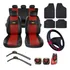Kit Gm Capa Banco De Couro  Monza Tubarão 91/92/93/94/95
