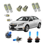 Kit Gm Cruze Lampadas Led Farol Milha 2011 2012 2013 2014