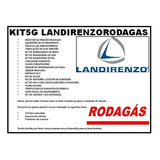 Kit Gnv 5 Geração Completo Landirenzo Lovato Rodagas 4 Cils
