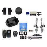 Kit Gol Quadrado Alarme Vidros Elétricos Travas Elétrica