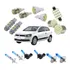 Kit Gol Voyage G5 G6   Lampadas Led Super Brancas 
