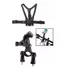 Kit Gopro Suporte Peito Cinta Peitoral + Suporte Tubos Bike