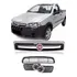 Kit Grade Palio Fire Economy Aro E Friso Cromado 2011 2014