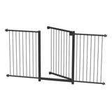 Kit Grade Portão Pet Bebê 68cm 85 100 115 130 145 Até 148cm