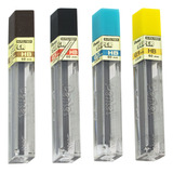 Kit Grafite Hb Pentel Hi polymer 0 3 0 5 0 7 0 9 C 12 Minas