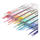 Kit Grafites Colorido Color Eno 6 Tubos 0 7mm 6 Minas Cada Cor 6 Colors