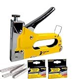 Kit Grampeador Pinador Tapeceiro 3x1 Reto Pino U 2200 Grampos
