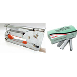 Kit Grampeador Tapeceiro 3 Caixas Grampo 6 Mm Madeira Mdf