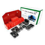 Kit Grampos Fixação presilhas Fresadora Parafuso M08 T10