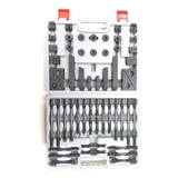 Kit Grampos Fixação presilhas Fresadora Parafuso M10 T12