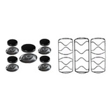 Kit Grelhas Electrolux 76lxu Queimador espalhador 5 Bocas