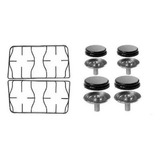 Kit Grelhas Kit Queimadores Fogão 4 Bocas Esmaltec Caribe
