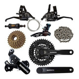 Kit Grupo 21v Shimano Bicicleta Câmbios