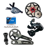 Kit Grupo Absolute 12 Velocidades Completo Mtb 1x12v