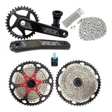Kit Grupo Absolute Gta Rx 11v Bike Mtb 1x11v K7 11x50