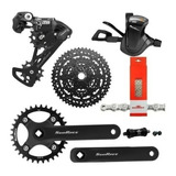 Kit Grupo Transmissão Sunrace 1x 9v Cassete 11 50d Mtb 6pçs