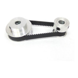 Kit Gt2 Redução 2 1 Correia 610mm Polias 20 40 Dentes L 6mm