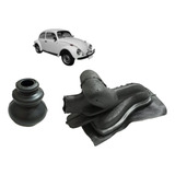 Kit Guarda Pó Coifa Alavanca Freio De Mão E Cambio Fusca