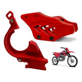 Kit Guia De Corrente Crf 250f Anti Block Pinhão Protetor