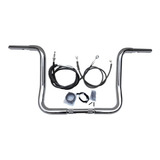 Kit Guidão 1 1 4 Ss Alt 14 Pol Street Glide 2008 2013 Cromo