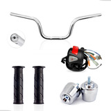 Kit Guidão Cargo 160 Punho Cb500 Peso Pcx Manopla Vazada