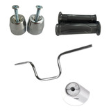 Kit Guidão Cg Cargo Peso Pcx Manopla Envio Imediato