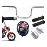 Kit Guidão Cg Cargo Punho Cb 500 Peso Pcx Manopla