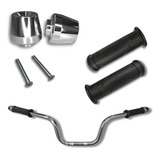 Kit Guidão Manopla Cargo Peso Pcx Cg Fan Titan 125 150 160