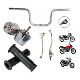 Kit Guidão manoplas peso Pcx manetes Cg Titan 125 150 160