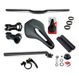 Kit Guidão mesa selim Absolute Prime Canote 27 2 Bike Mtb