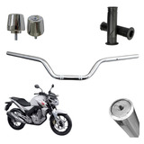 Kit Guidão Moto Cb Twister 250 2014 2024 C Pesos Manoplas