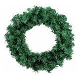 Kit Guirlandas Festão Verde De Natal 25cm 60galhos 3 Unidade