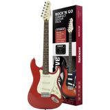Kit Guitarra Completo Rockwave Rgk50 Cor Rgk50 Rd