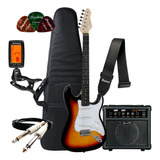 Kit Guitarra Eletrica Stratocaster