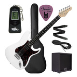 Kit Guitarra Giannini G102 Completo Com Amplificador