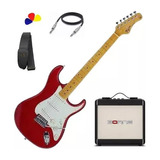 Kit Guitarra Stratocaster Tg 530 Varias