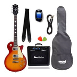 Kit Guitarra Strinberg Les Paul Lps 280 Oferta Promoção 