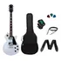 Kit Guitarra Strinberg Les Paul Lps230 Silver + Acessórios