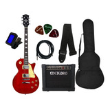 Kit Guitarra Strinberg Lespaul