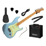 Kit Guitarra Tagima Tg 530 Amp Sheldon Gt1200 Nf E Gtia