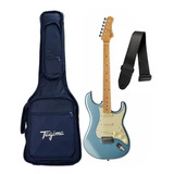 Kit Guitarra Tagimatg 530 Azul Regulada